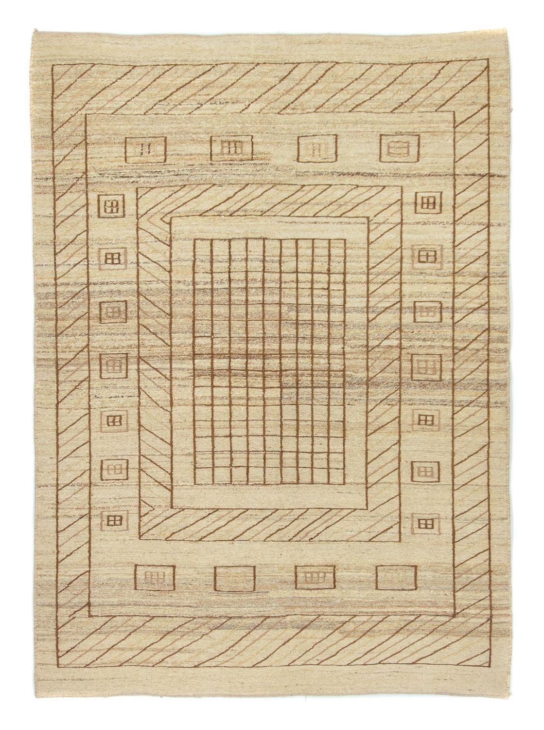 Gabbeh tapijt - Perzisch - 198 x 141 cm - veelkleurig