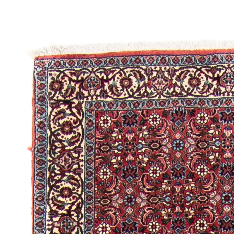 Loper Perzisch tapijt - Bijar - 385 x 84 cm - donkerrood