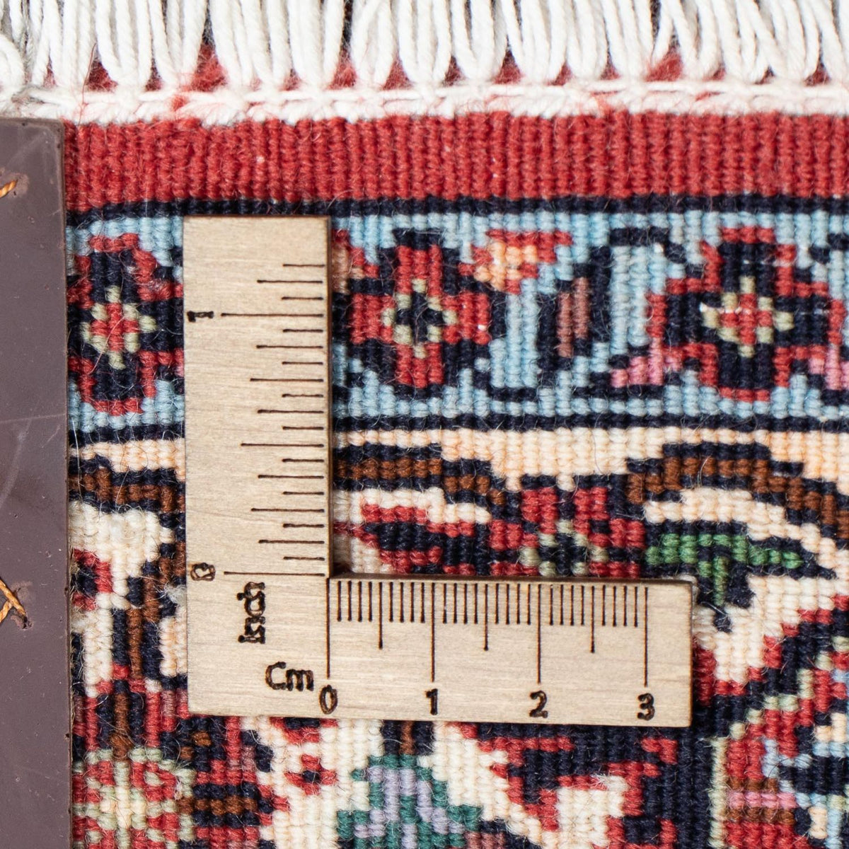 Loper Perzisch tapijt - Bijar - 385 x 84 cm - donkerrood