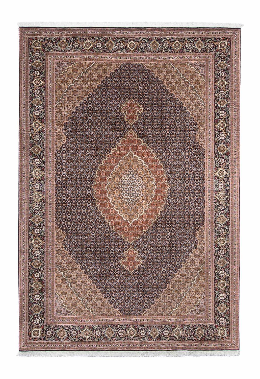 Perzisch tapijt - Tabriz - 303 x 202 cm - donkerbruin