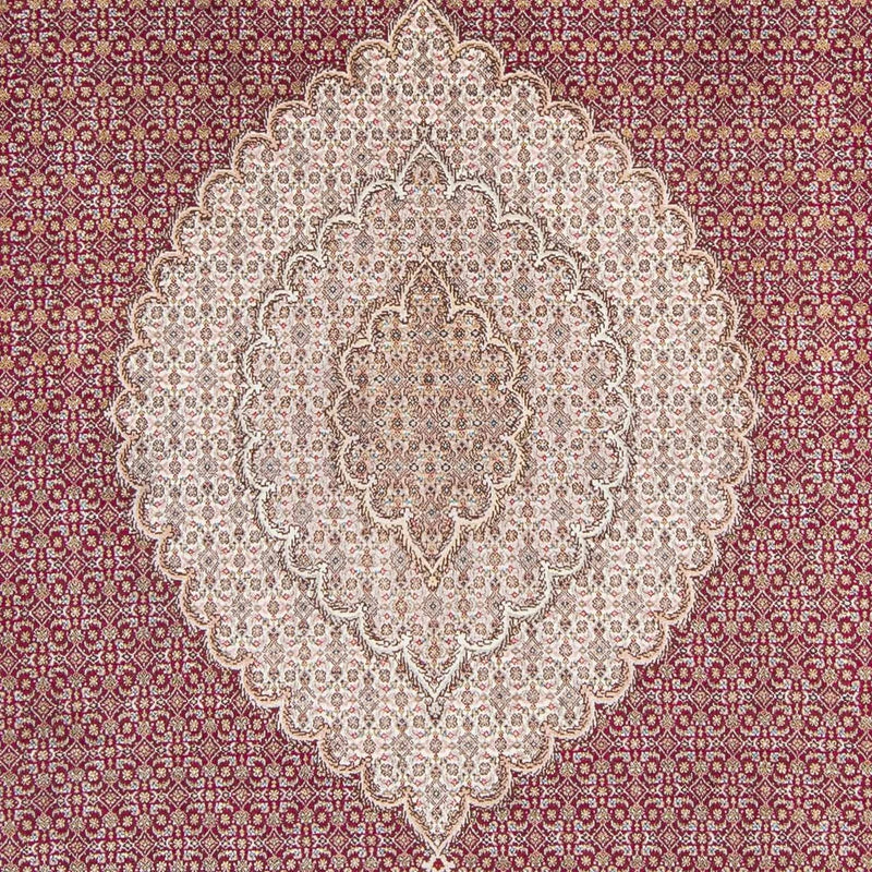 Perzisch tapijt - Tabriz - 308 x 200 cm - donkerrood
