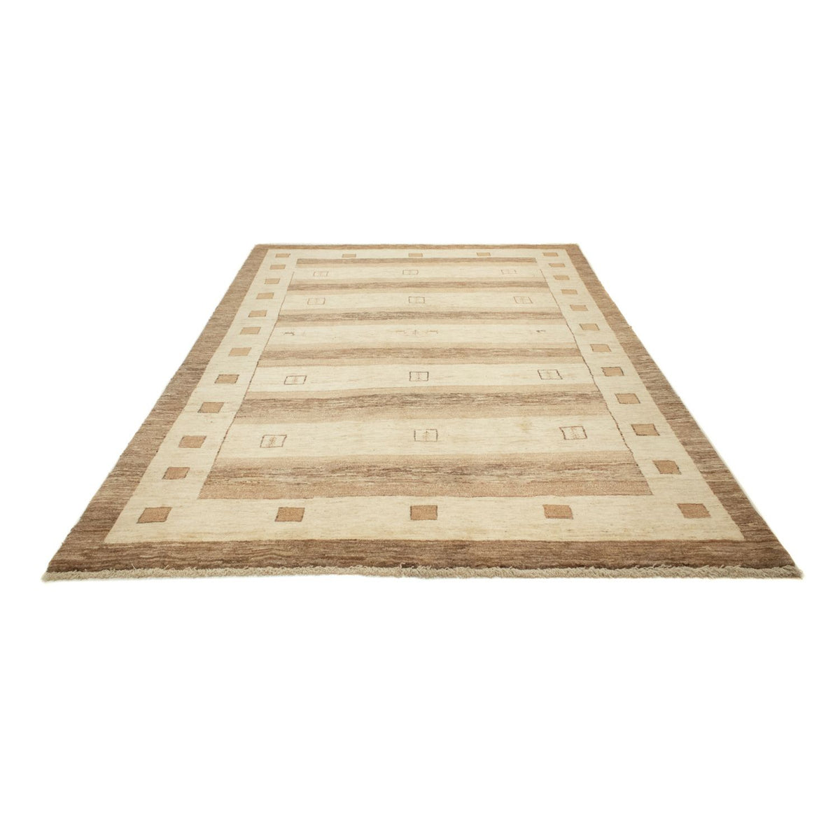 Gabbeh tapijt - Perzisch - 295 x 197 cm - beige
