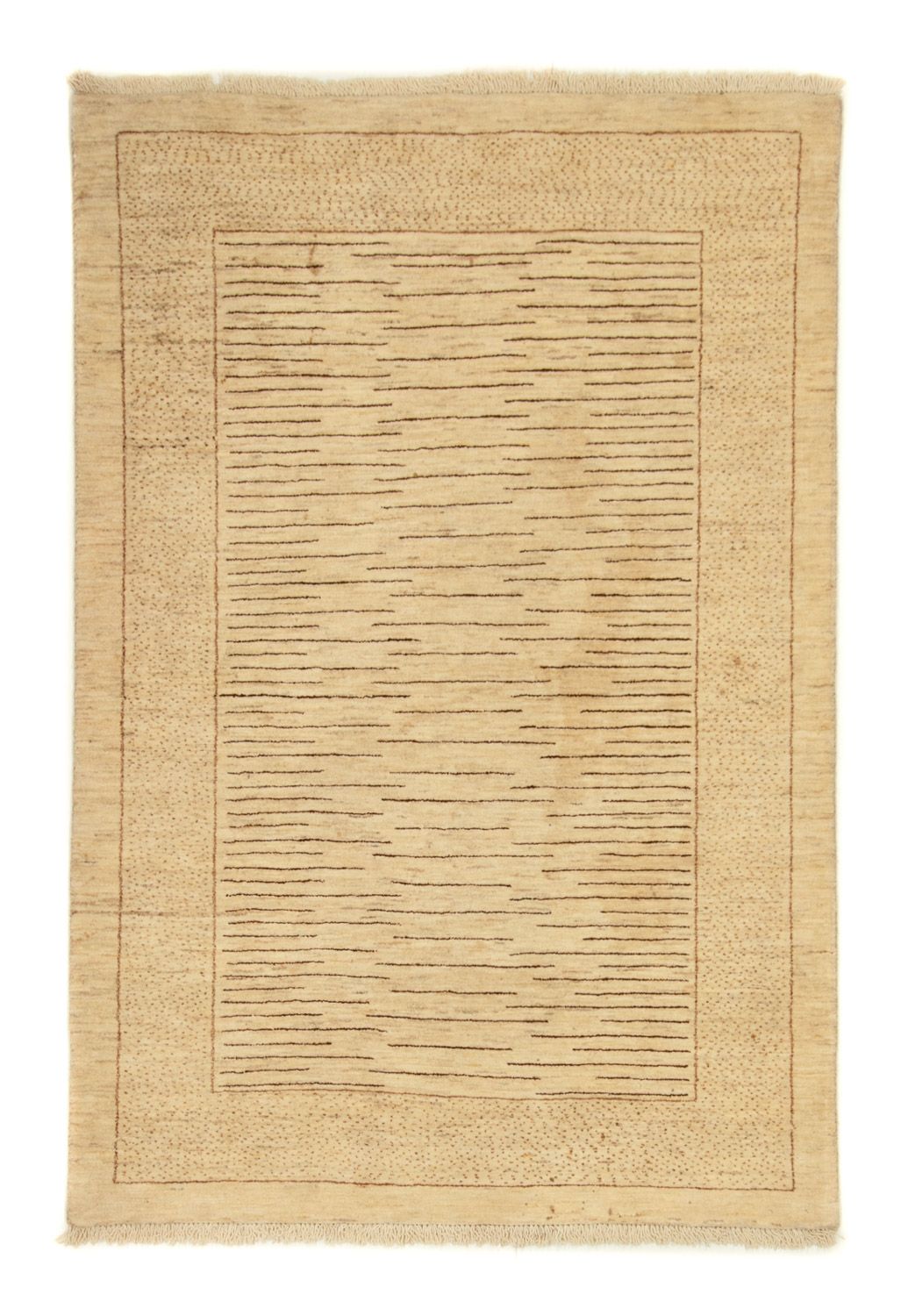 Gabbeh tapijt - Perzisch - 174 x 121 cm - beige