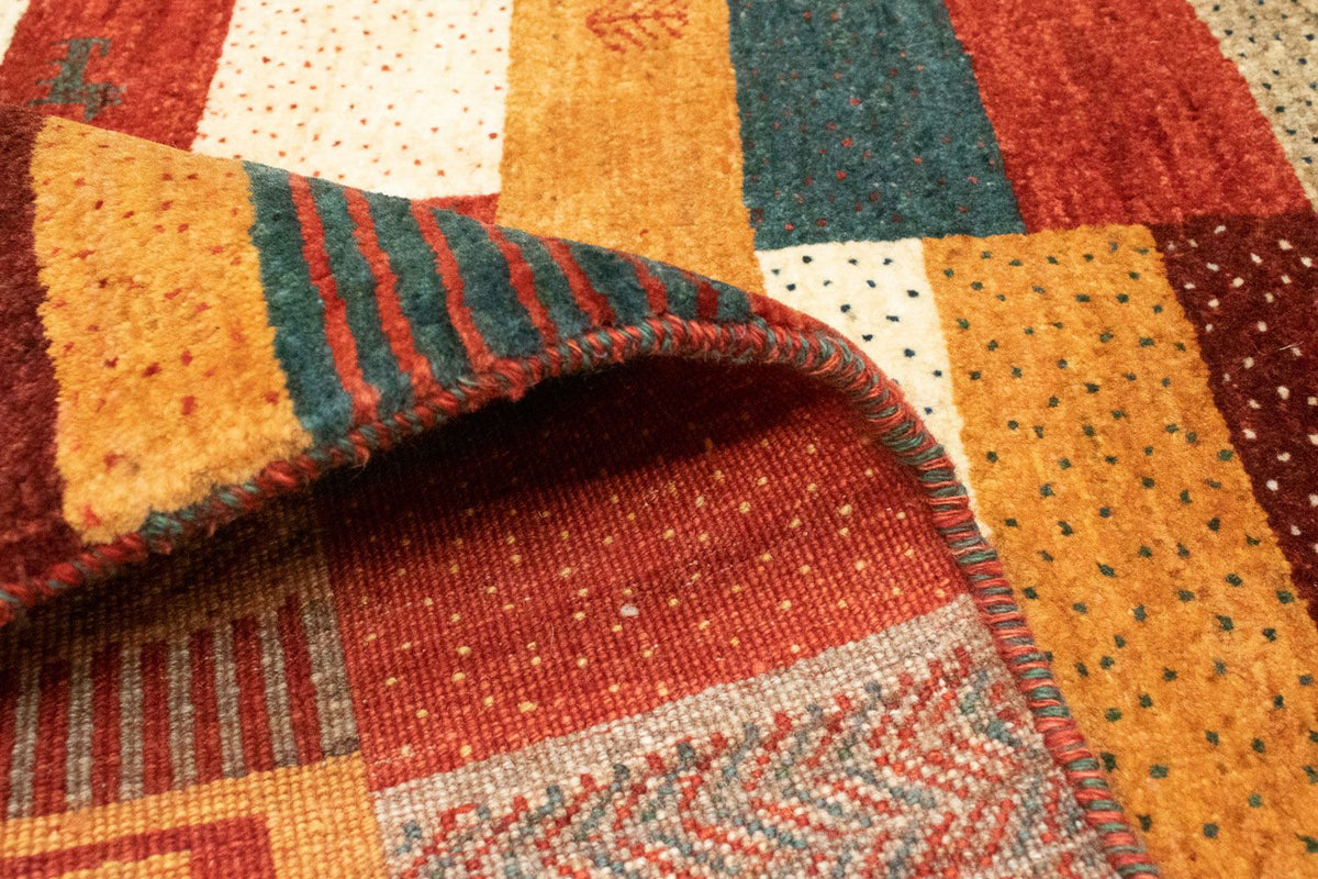 Perzisch Tapijt - Nomadisch - 194 x 150 cm - veelkleurig