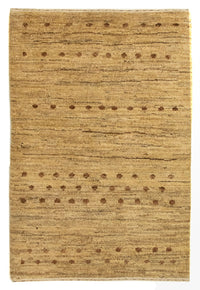 Gabbeh tapijt - Indus - 95 x 62 cm - beige