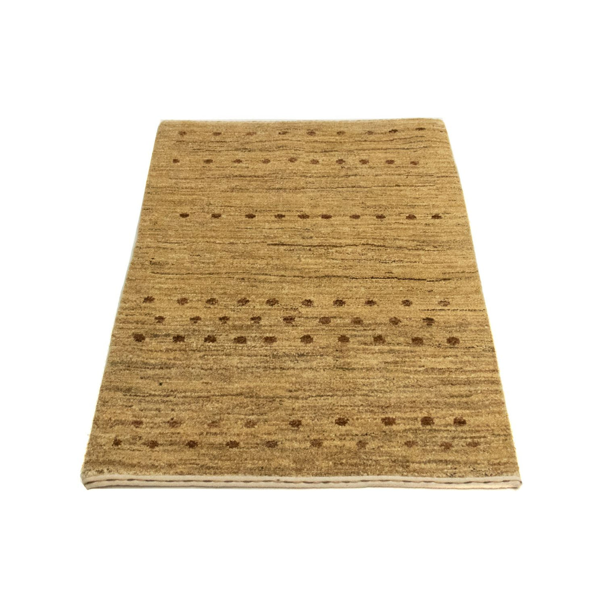 Gabbeh tapijt - Indus - 95 x 62 cm - beige