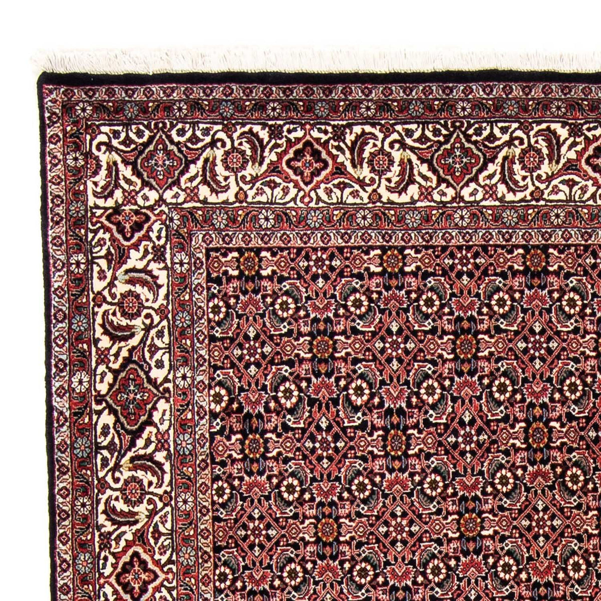 Perzisch tapijt - Bijar - 247 x 168 cm - donkerblauw