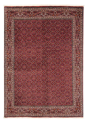 Perzisch tapijt - Bijar - 231 x 170 cm - donkerrood