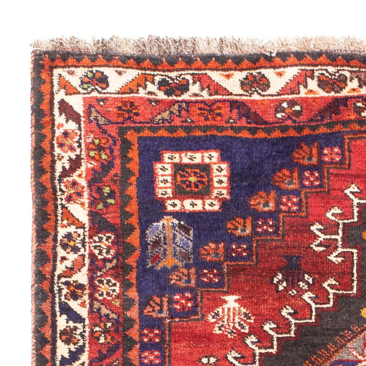 Perzisch Tapijt - Nomadisch - 167 x 116 cm - donkerrood