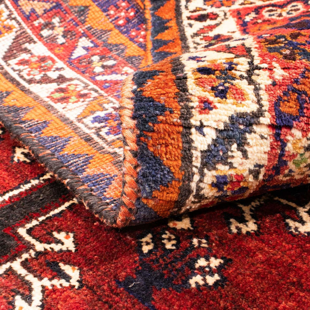 Perzisch Tapijt - Nomadisch - 167 x 116 cm - donkerrood