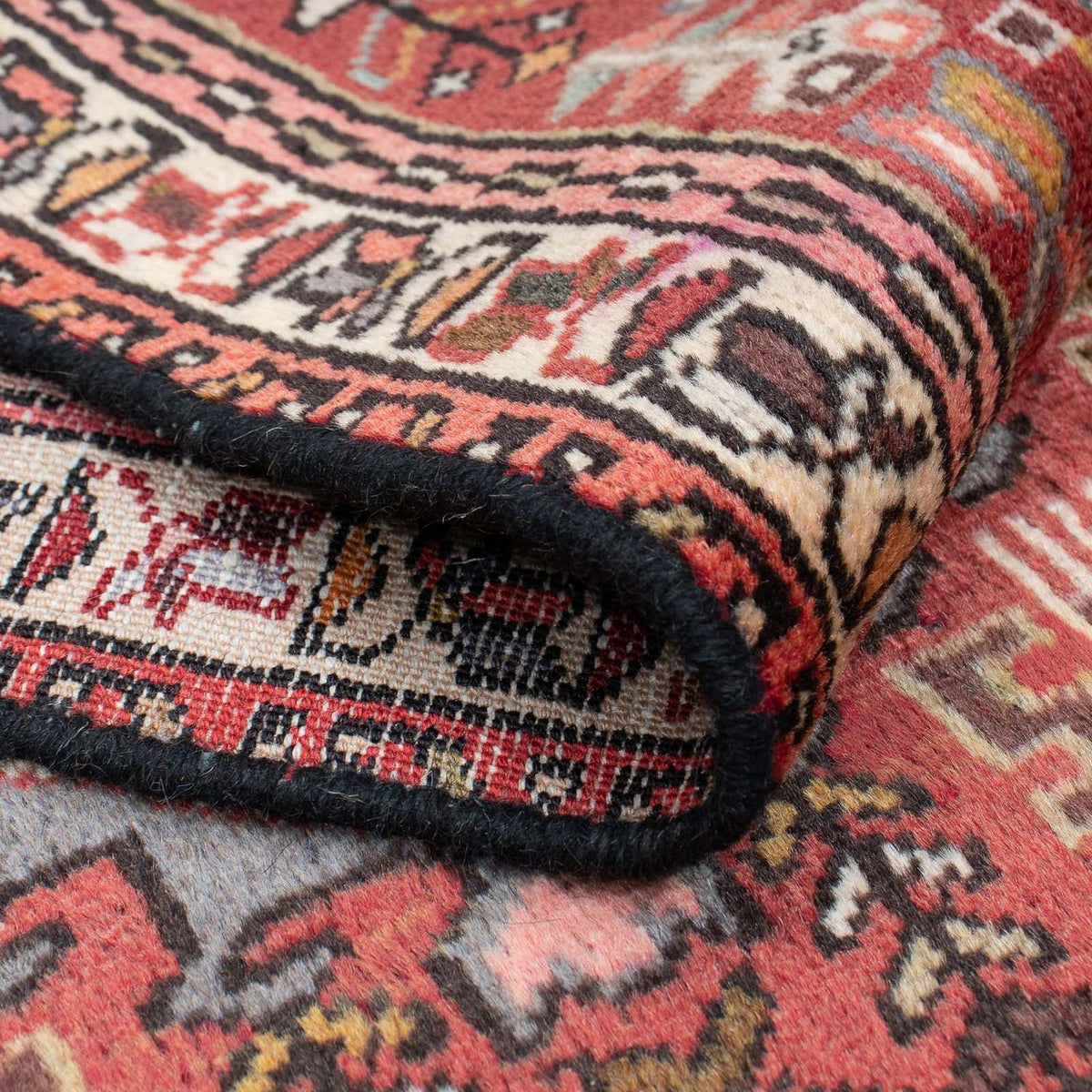 Loper Perzisch Tapijt - Nomadisch - 292 x 70 cm - licht rood