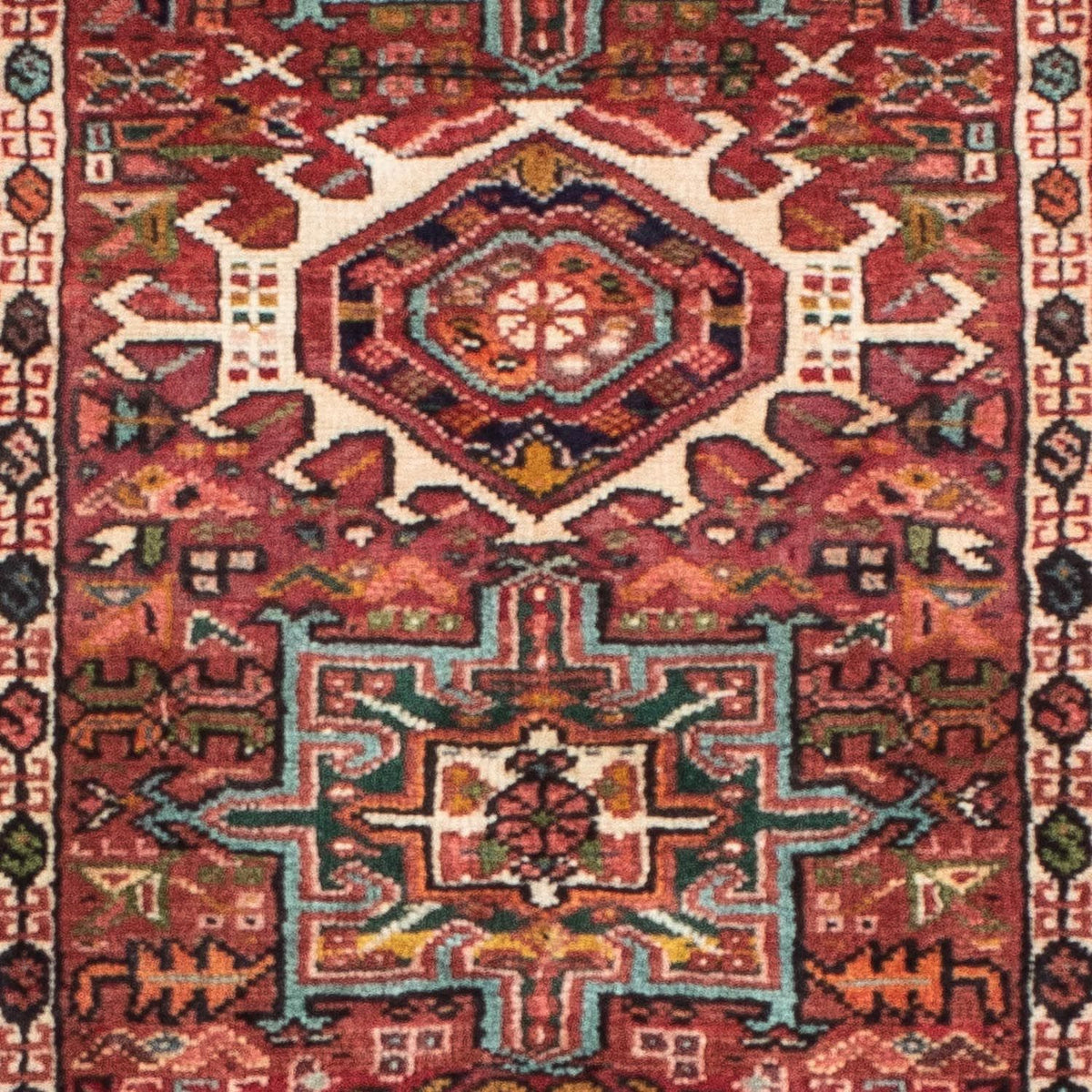 Loper Perzisch Tapijt - Nomadisch - 186 x 68 cm - licht rood