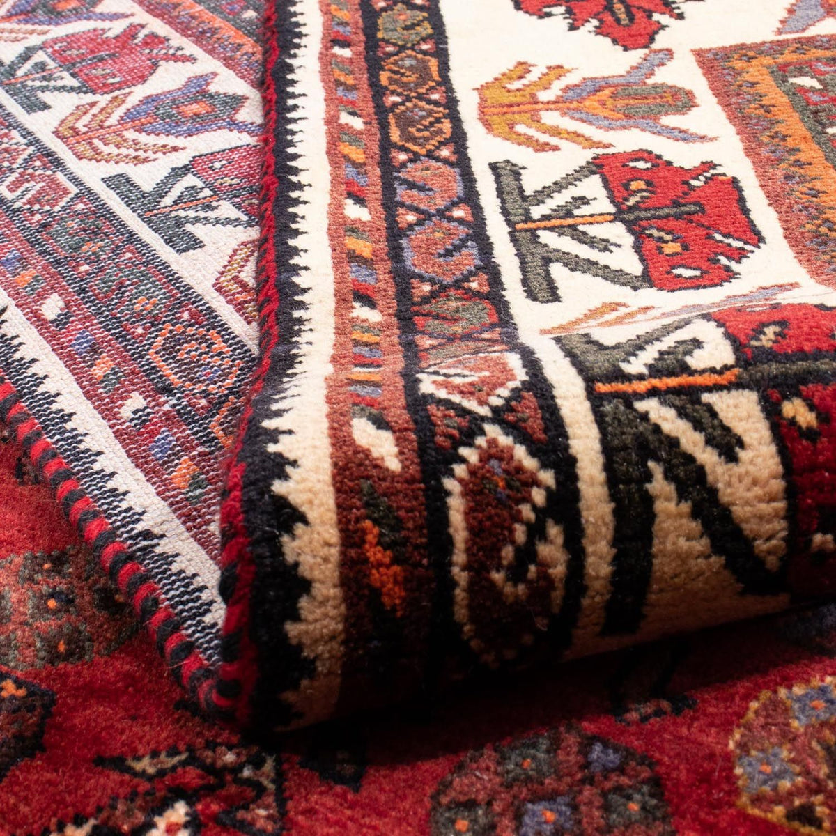 Perzisch Tapijt - Nomadisch - 312 x 216 cm - donkerrood