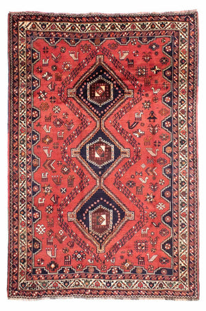 Perzisch Tapijt - Nomadisch - 300 x 217 cm - rood