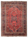 Shiraz Tapijt 218x295cm - Perzisch tapijt - Rechthoekig / Rood / 218 x 295 cm Rechthoekig