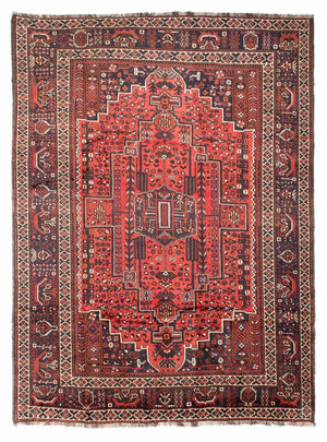 Perzisch Tapijt - Nomadisch - 295 x 218 cm - rood