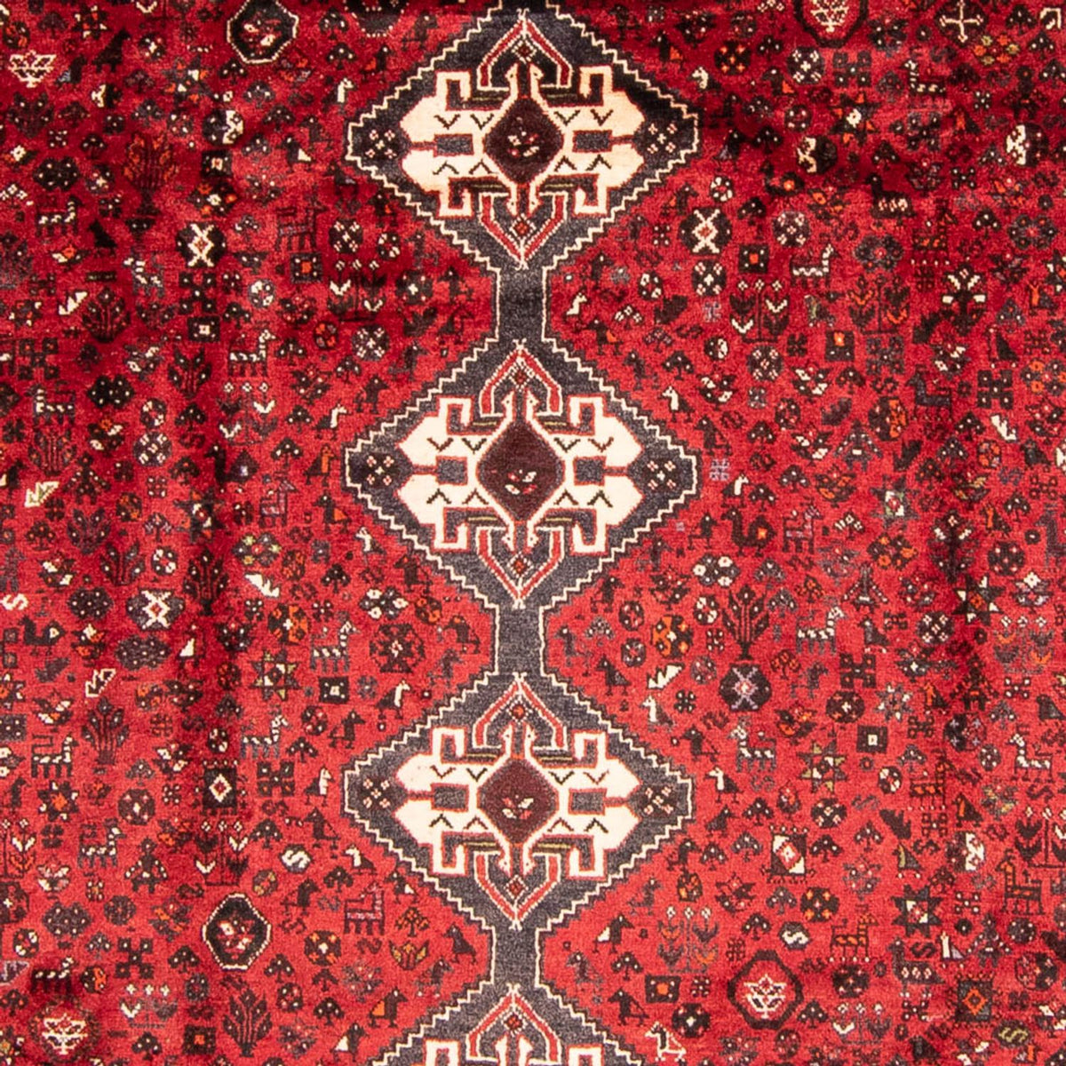 Perzisch Tapijt - Nomadisch - 320 x 235 cm - donkerrood