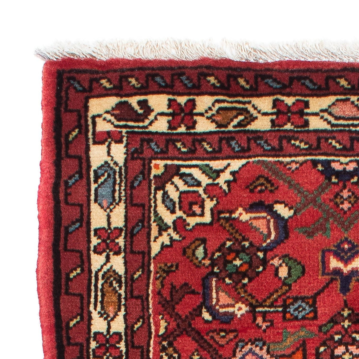 Loper Perzisch Tapijt - Nomadisch - 202 x 75 cm - donkerrood