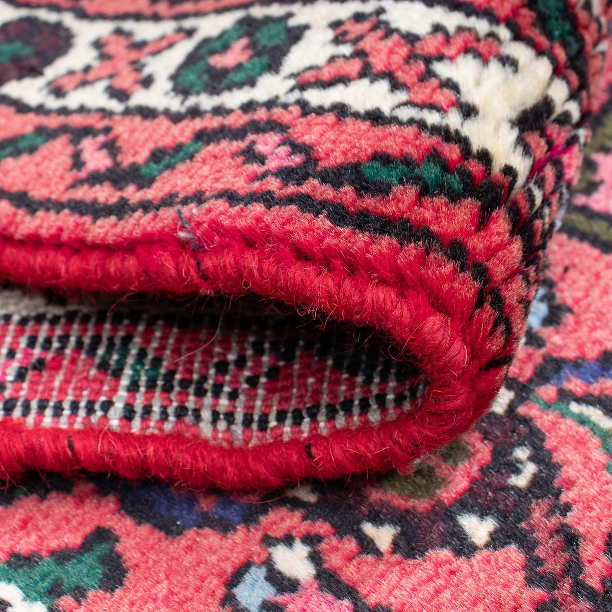 Loper Perzisch Tapijt - Nomadisch - 185 x 62 cm - donkerrood