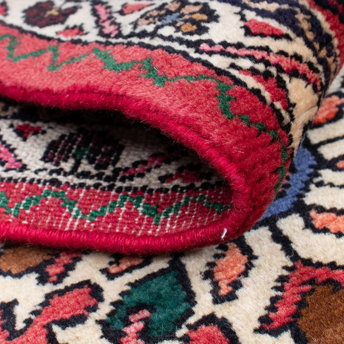 Loper Perzisch Tapijt - Nomadisch - 192 x 70 cm - donkerrood