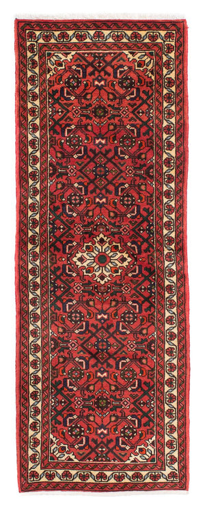 Loper Perzisch Tapijt - Nomadisch - 195 x 70 cm - donkerrood