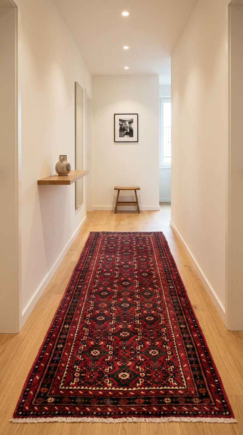 Hosseinabad Tapijt 200x80cm - Perzisch tapijt