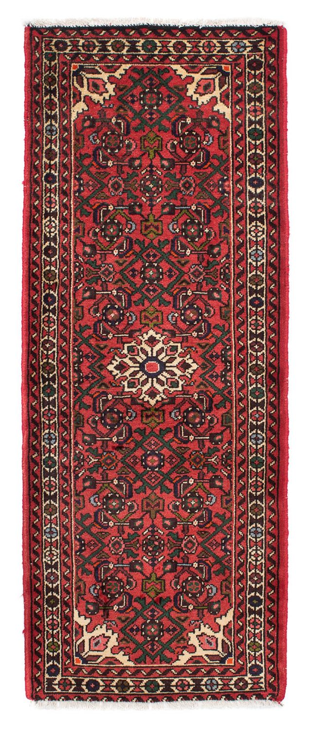 Loper Perzisch Tapijt - Nomadisch - 192 x 73 cm - donkerrood