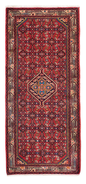 Loper Perzisch Tapijt - Nomadisch - 195 x 85 cm - donkerrood