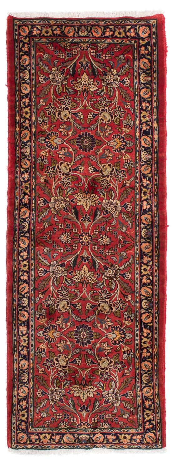 Loper Perzisch Tapijt - Nomadisch - 220 x 80 cm - donkerrood