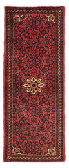 Hosseinabad Tapijt 72x200cm - Perzisch tapijt - Loper / Donkerrood / 72 x 200 cm Loper