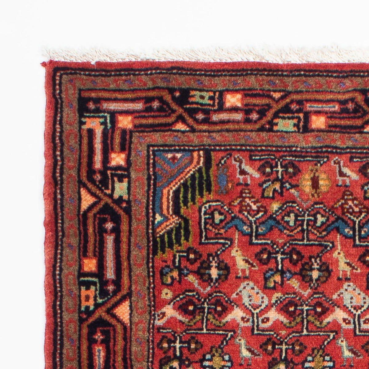 Loper Perzisch Tapijt - Nomadisch - 195 x 80 cm - licht rood