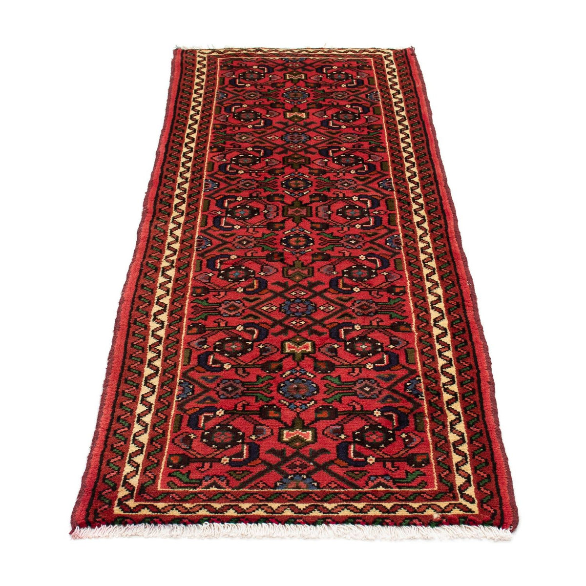 Loper Perzisch Tapijt - Nomadisch - 188 x 65 cm - donkerrood