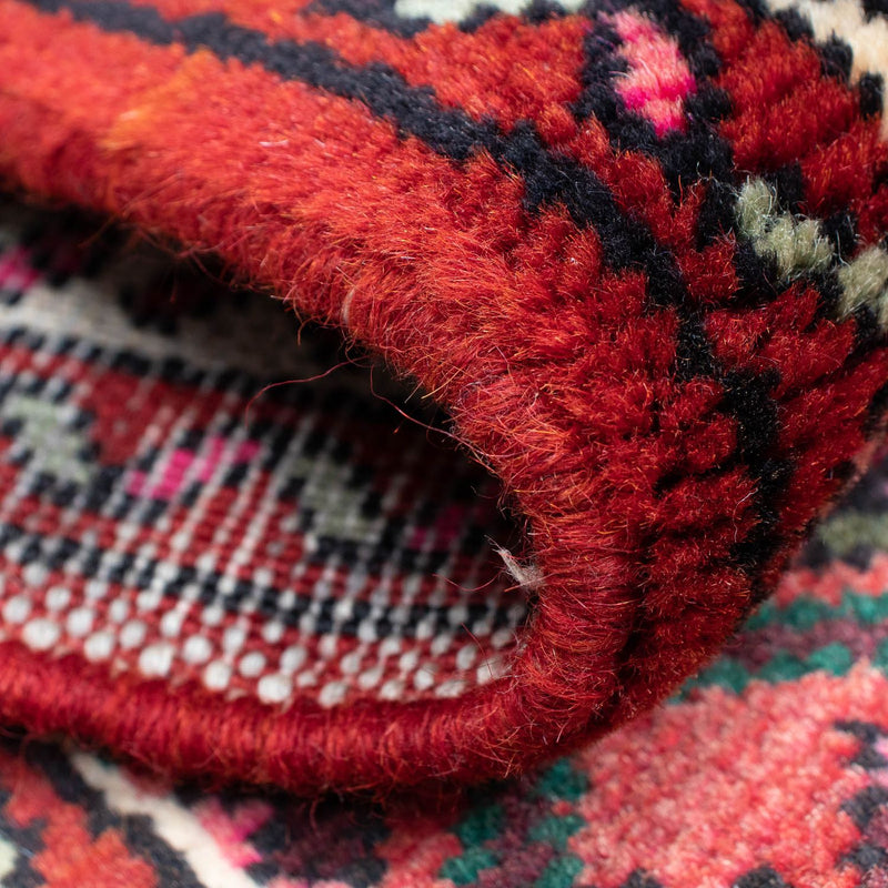 Loper Perzisch Tapijt - Nomadisch - 204 x 75 cm - donkerrood