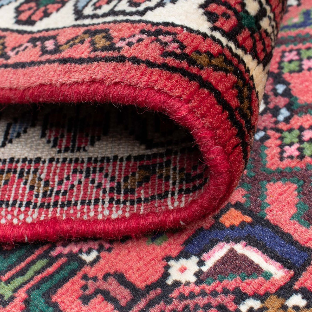 Loper Perzisch Tapijt - Nomadisch - 203 x 75 cm - donkerrood