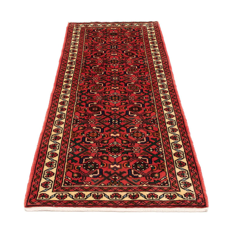 Loper Perzisch Tapijt - Nomadisch - 203 x 75 cm - donkerrood