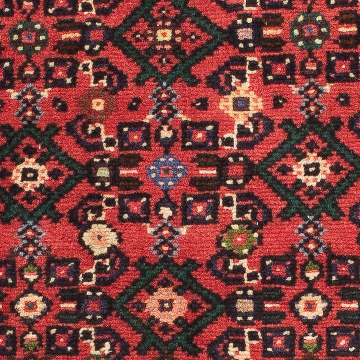 Loper Perzisch Tapijt - Nomadisch - 204 x 72 cm - donkerrood