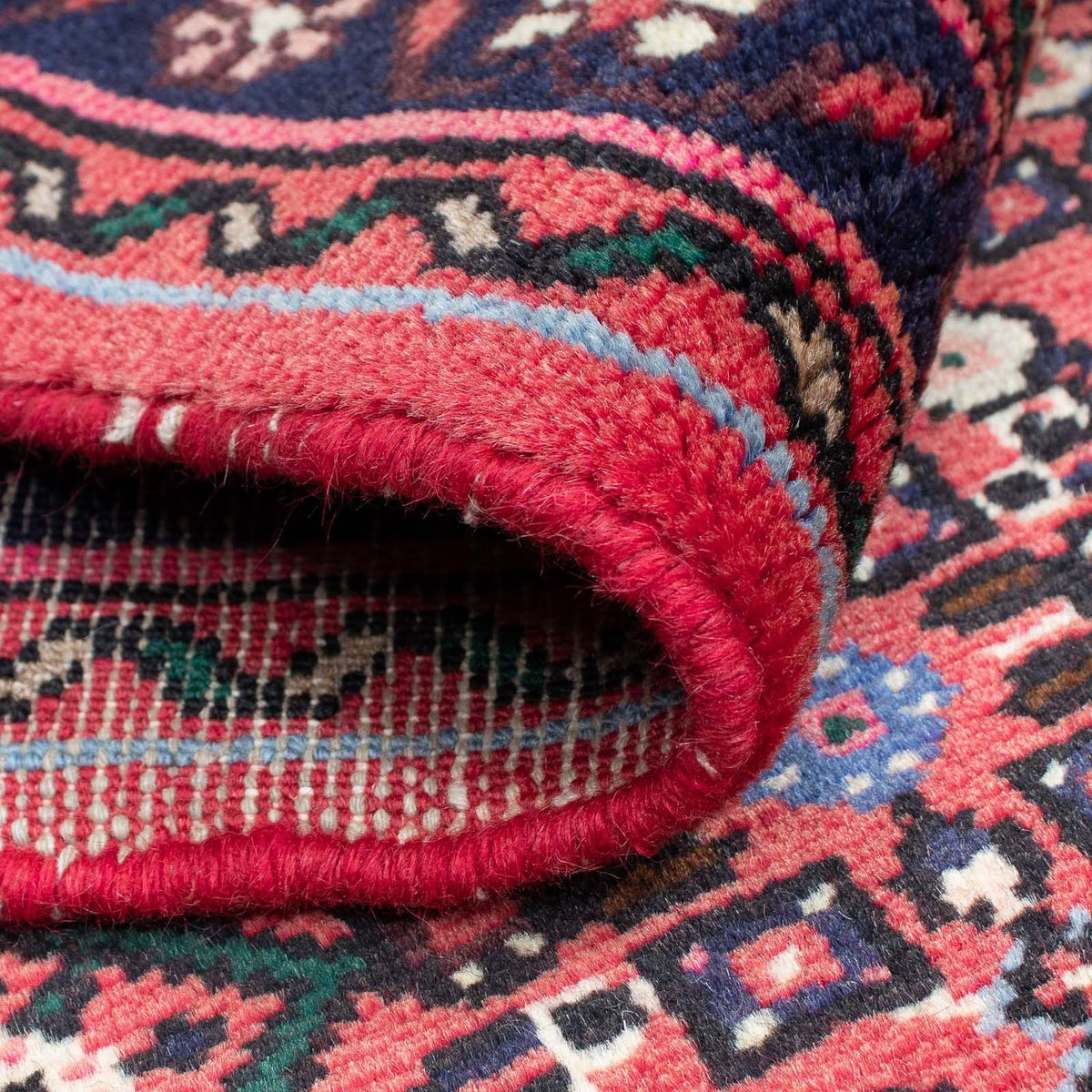 Loper Perzisch Tapijt - Nomadisch - 204 x 72 cm - donkerrood