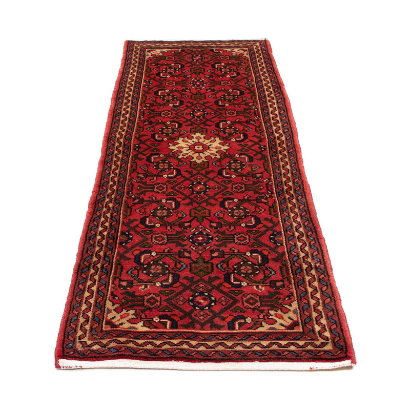 Loper Perzisch Tapijt - Nomadisch - 200 x 70 cm - donkerrood