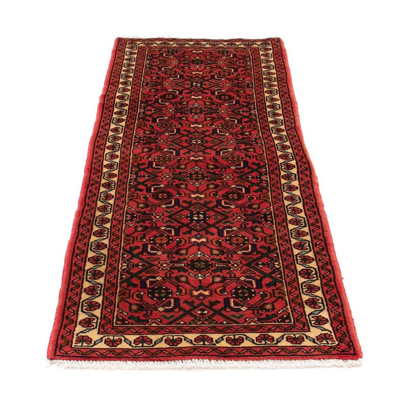 Loper Perzisch Tapijt - Nomadisch - 200 x 70 cm - donkerrood