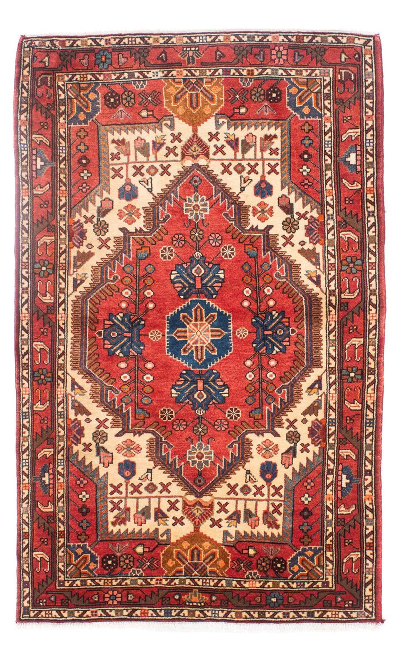 Perzisch Tapijt - Nomadisch - 178 x 110 cm - donkerrood