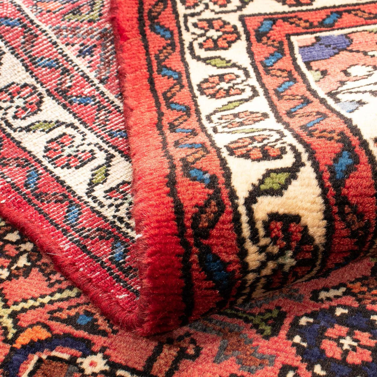 Perzisch Tapijt - Nomadisch - 147 x 100 cm - donkerrood