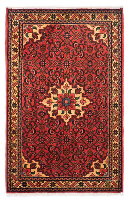 Perzisch Tapijt - Nomadisch - 156 x 106 cm - donkerrood