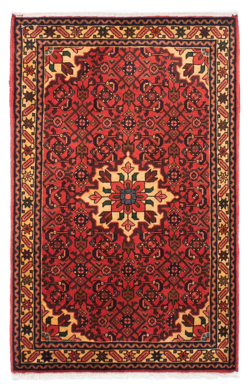 Perzisch Tapijt - Nomadisch - 156 x 106 cm - donkerrood