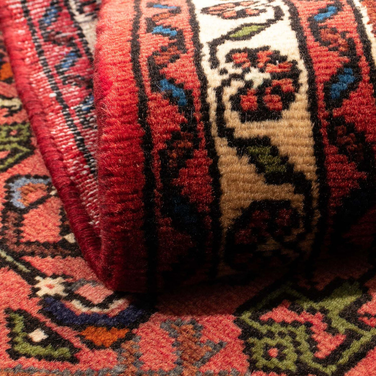 Perzisch Tapijt - Nomadisch - 150 x 103 cm - donkerrood