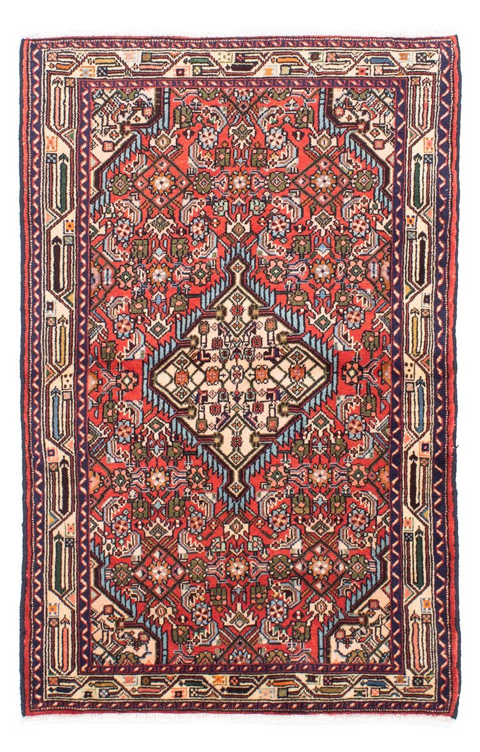 Perzisch Tapijt - Nomadisch - 160 x 103 cm - rood