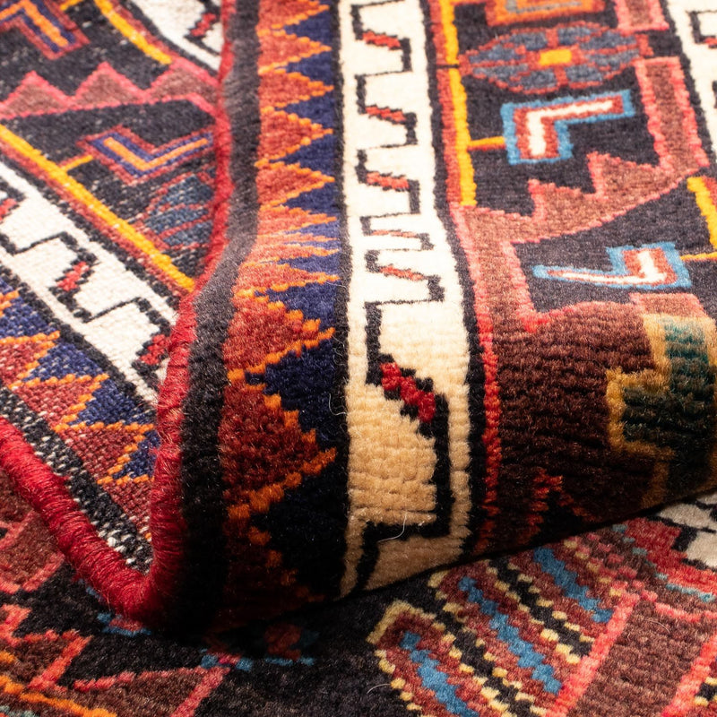 Perzisch Tapijt - Nomadisch - 150 x 116 cm - donkerrood