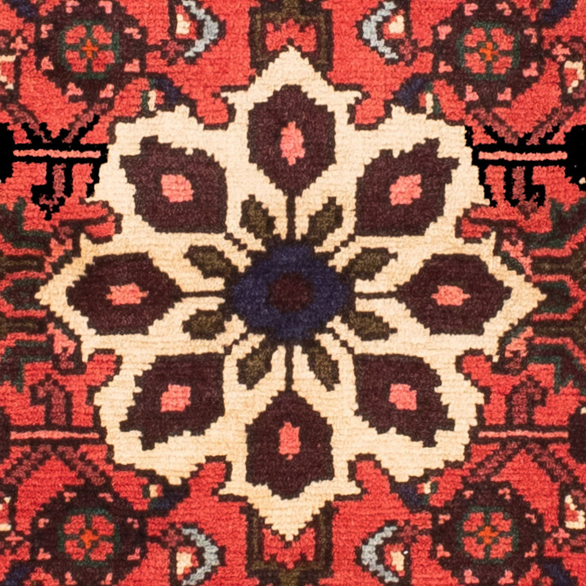 Perzisch Tapijt - Nomadisch - 145 x 105 cm - rood