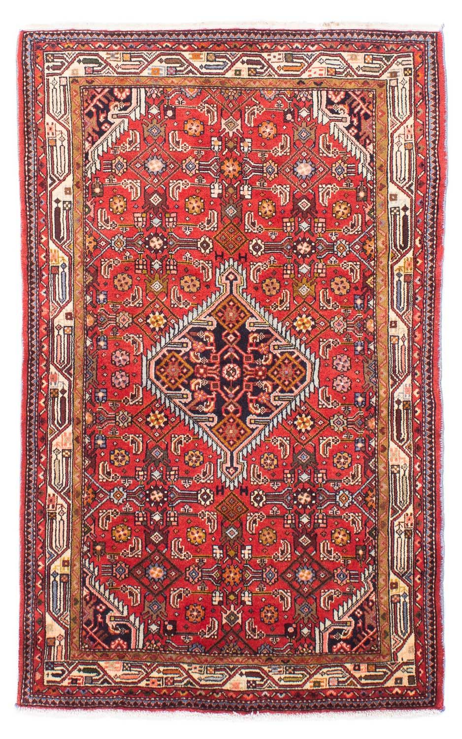 Perzisch Tapijt - Nomadisch - 152 x 100 cm - rood