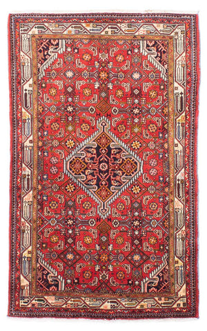 Perzisch Tapijt - Nomadisch - 152 x 100 cm - rood