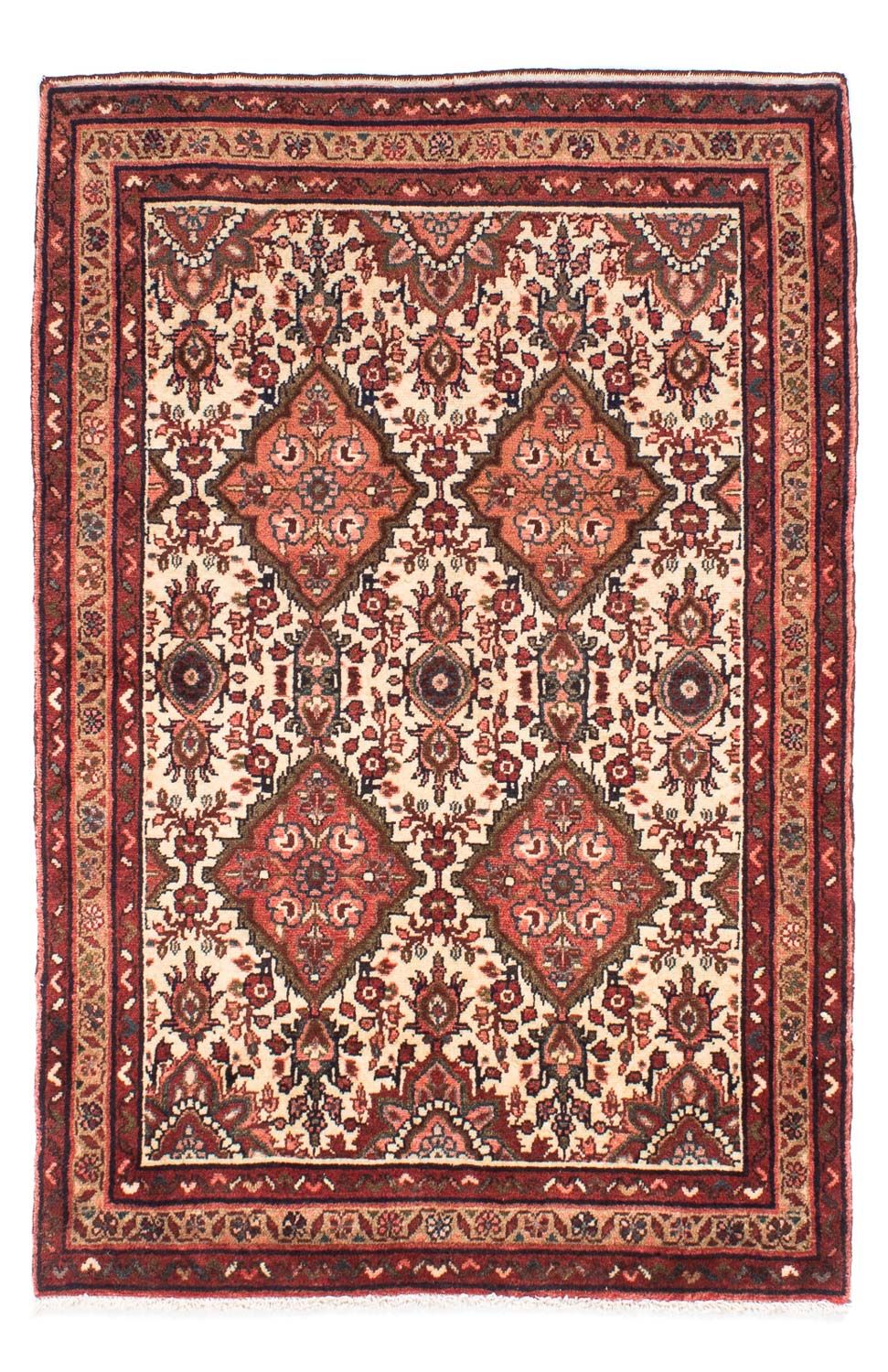 Perzisch Tapijt - Nomadisch - 156 x 108 cm - beige